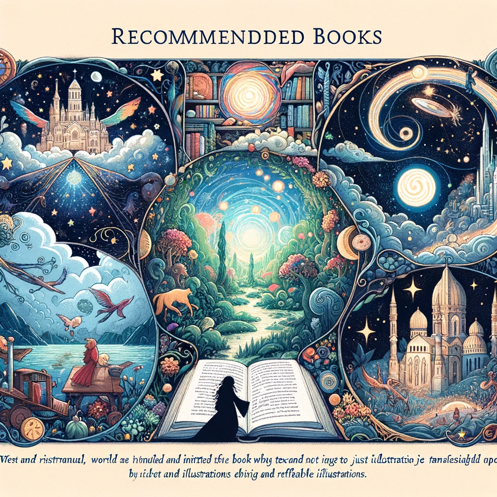 Image for a blog post about recommended books, featuring the book 'Ai HaEfshar' by Dubi Zakhai. This image should depict a rich fantasy world where te